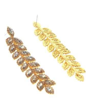 Large Chandelier Rhinestone Earring