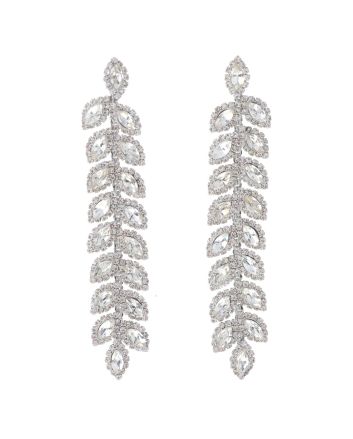 Large Chandelier Rhinestone Earring