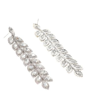 Large Chandelier Rhinestone Earring