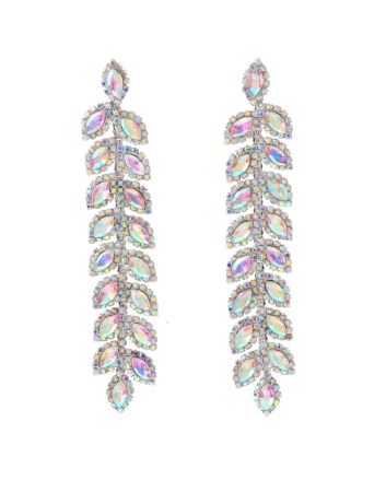 Large Chandelier Rhinestone Earring