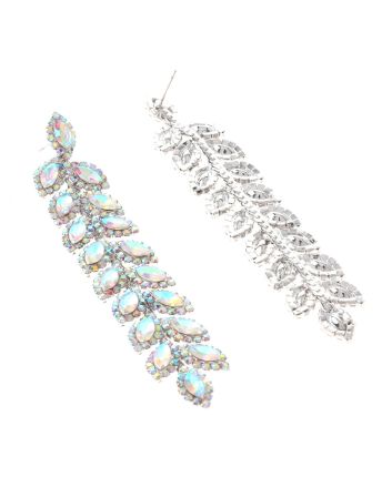 Large Chandelier Rhinestone Earring