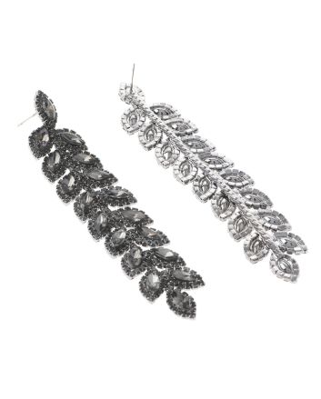 Large Chandelier Rhinestone Earring