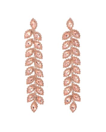 Large Chandelier Rhinestone Earring