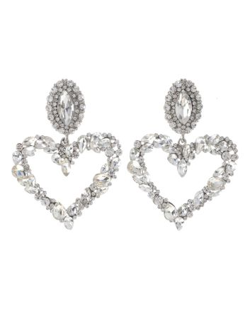 Rhinestone Post Earrings