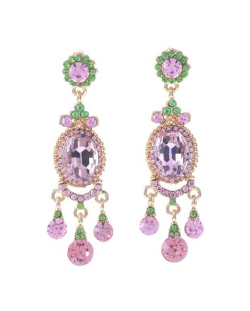 Crystal Post Earrings