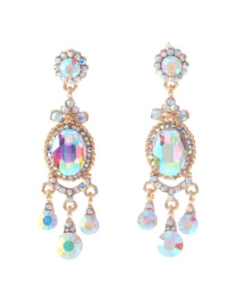 Crystal Post Earrings