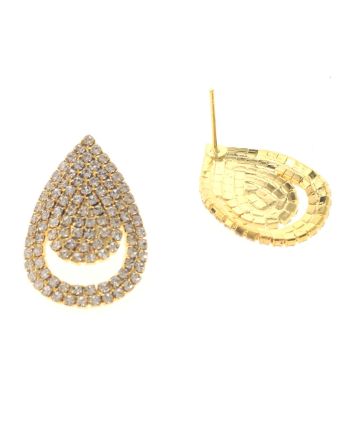 Rhinestone Drop Earrings
