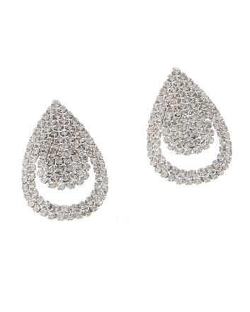 Rhinestone Drop Earrings