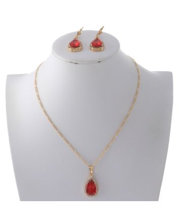 Gold Plated Necklace Set