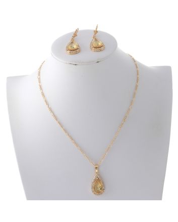 Gold Plated Necklace Set