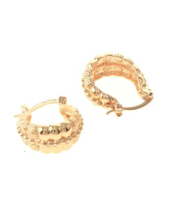 Gold Plated Hoop Earrings