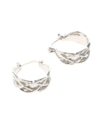 Silver Plated Hoop Earrings