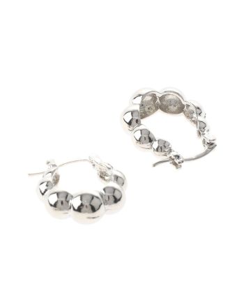 Silver Plated Hoop Earrings