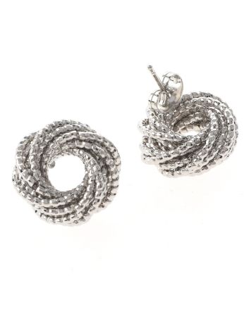 Silver Plated Stud Earrings