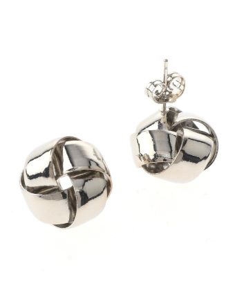 Silver Plated Stud Earrings