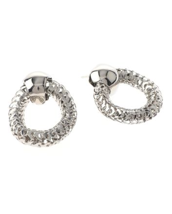 Silver Plated Stud Earrings
