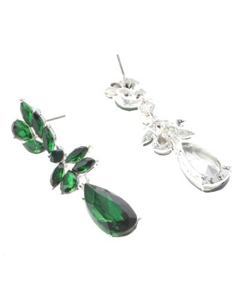 Crystal Drop Post Earrings