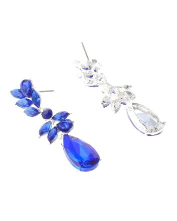 Crystal Drop Post Earrings