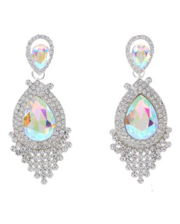 Rhinestone Post Earrings