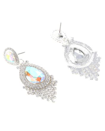 Rhinestone Post Earrings