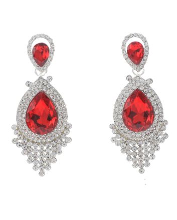 Rhinestone Post Earrings