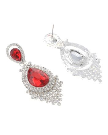 Rhinestone Post Earrings