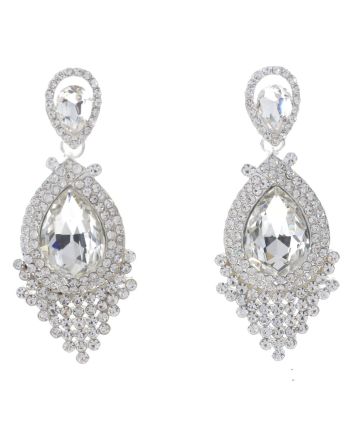Rhinestone Post Earrings
