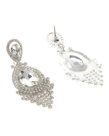 Rhinestone Post Earrings