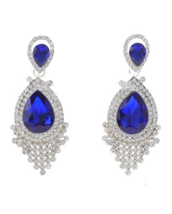 Rhinestone Post Earrings