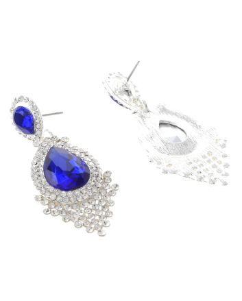 Rhinestone Post Earrings