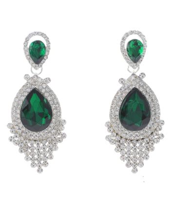 Rhinestone Post Earrings