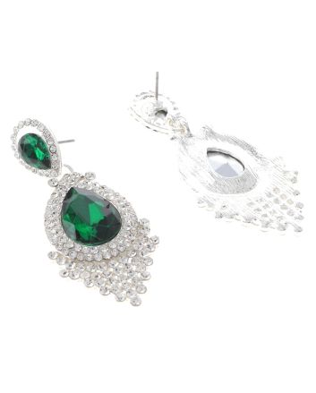 Rhinestone Post Earrings