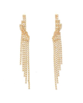 Rhinestone Post Earrings