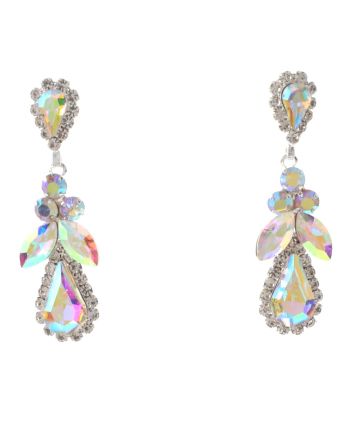 Crystal Drop Post Earrings