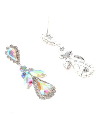 Crystal Drop Post Earrings