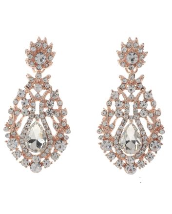 Rhinestone Post Earrings