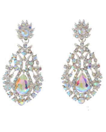 Rhinestone Post Earrings
