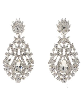 Rhinestone Post Earrings