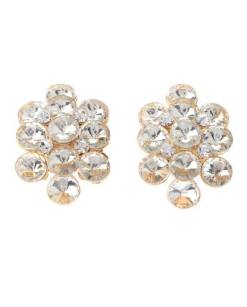 Crystal Clip-On Earrings
