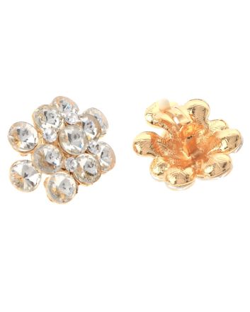 Crystal Clip-On Earrings