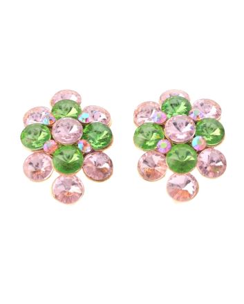 Crystal Clip-On Earrings