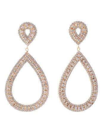 Crystal Rhinestone Post Earrings