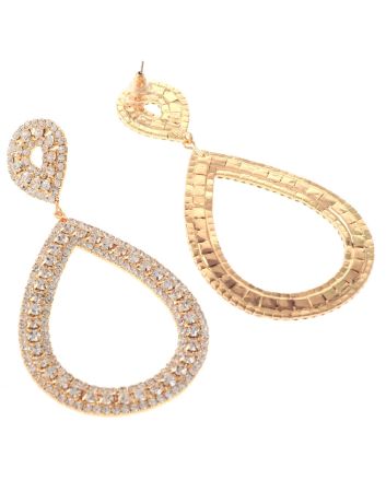 Crystal Rhinestone Post Earrings