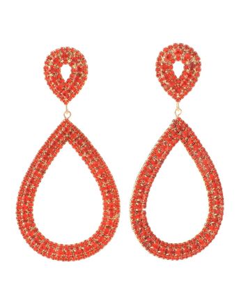 Crystal Rhinestone Post Earrings