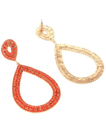 Crystal Rhinestone Post Earrings