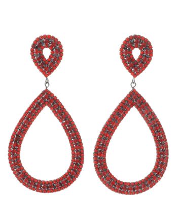 Crystal Rhinestone Post Earrings