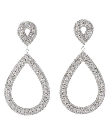 Crystal Rhinestone Post Earrings