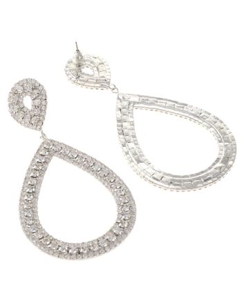 Crystal Rhinestone Post Earrings