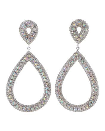 Crystal Rhinestone Post Earrings