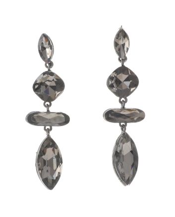 Crystal Rhinestone Post Earrings